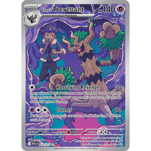 Hop's Trevenant Illustration Rare - Ascended Heroes 237/217 (NM)