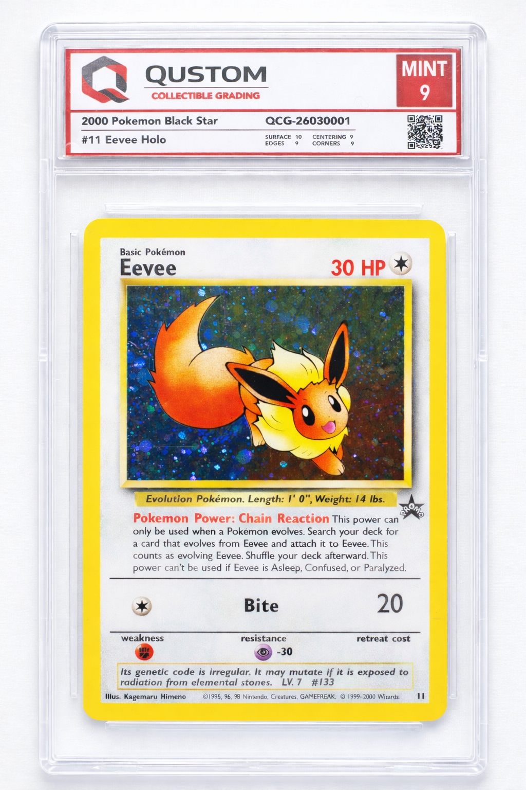 Eevee Black Star Promo